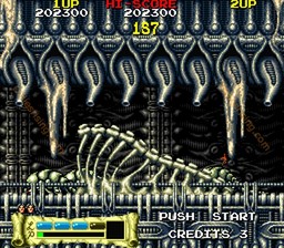 une photo d'Ã©cran de The Astyanax sur Arcade